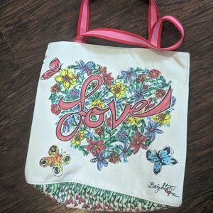 Large Brightly colored Brighton Tote bag
